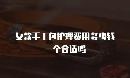 女款手工包护理费用多少钱一个合适吗