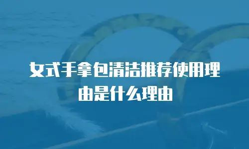 女式手拿包清洁推荐使用理由是什么理由