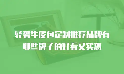 轻奢牛皮包定制推荐品牌有哪些牌子的好看又实惠