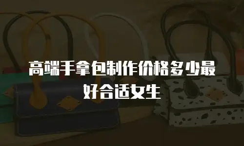 高端手拿包制作价格多少最好合适女生