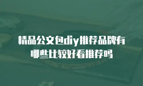 精品公文包diy推荐品牌有哪些比较好看推荐吗