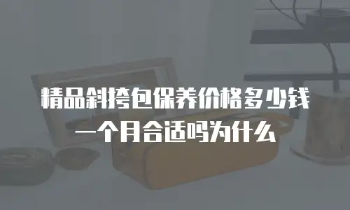 精品斜挎包保养价格多少钱一个月合适吗为什么