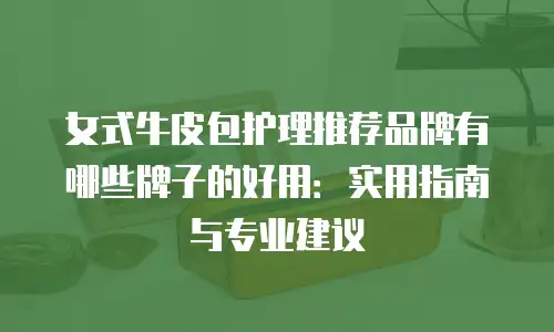 女式牛皮包护理推荐品牌有哪些牌子的好用：实用指南与专业建议