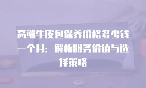 高端牛皮包保养价格多少钱一个月：解析服务价值与选择策略