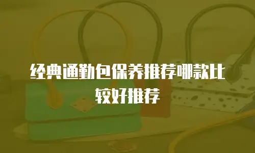 经典通勤包保养推荐哪款比较好推荐