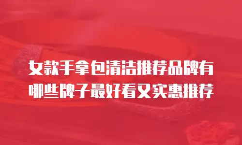 女款手拿包清洁推荐品牌有哪些牌子最好看又实惠推荐
