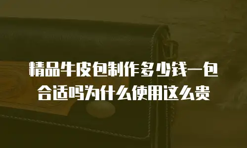 精品牛皮包制作多少钱一包合适吗为什么使用这么贵