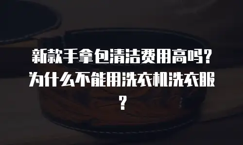 新款手拿包清洁费用高吗？为什么不能用洗衣机洗衣服？
