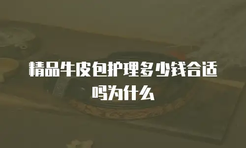 精品牛皮包护理多少钱合适吗为什么
