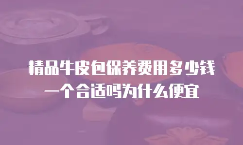 精品牛皮包保养费用多少钱一个合适吗为什么便宜