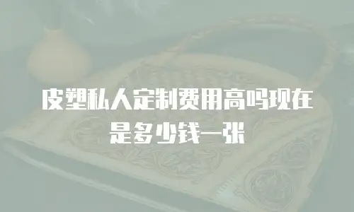 皮塑私人定制费用高吗现在是多少钱一张