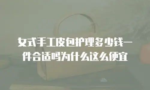 女式手工皮包护理多少钱一件合适吗为什么这么便宜