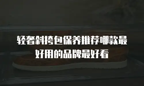 轻奢斜挎包保养推荐哪款最好用的品牌最好看