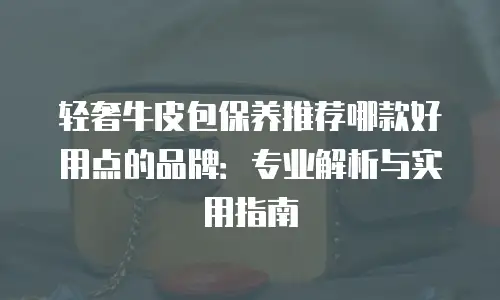 轻奢牛皮包保养推荐哪款好用点的品牌：专业解析与实用指南