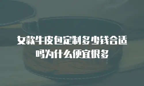 女款牛皮包定制多少钱合适吗为什么便宜很多