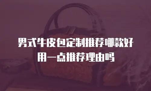 男式牛皮包定制推荐哪款好用一点推荐理由吗