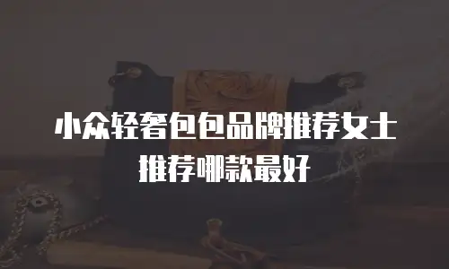 小众轻奢包包品牌推荐女士推荐哪款最好