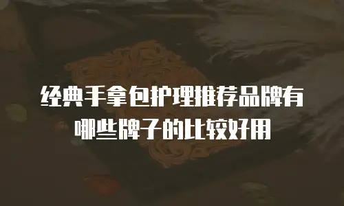 经典手拿包护理推荐品牌有哪些牌子的比较好用