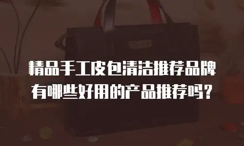 精品手工皮包清洁推荐品牌有哪些好用的产品推荐吗？