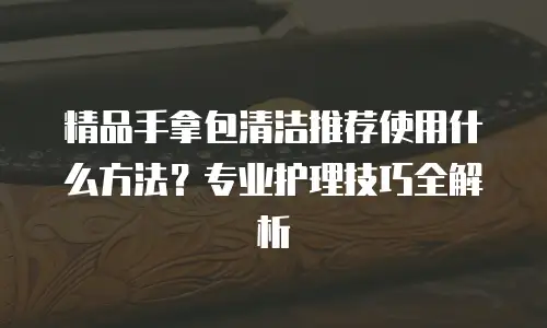 精品手拿包清洁推荐使用什么方法？专业护理技巧全解析
