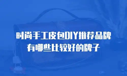 时尚手工皮包DIY推荐品牌有哪些比较好的牌子