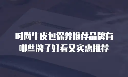 时尚牛皮包保养推荐品牌有哪些牌子好看又实惠推荐