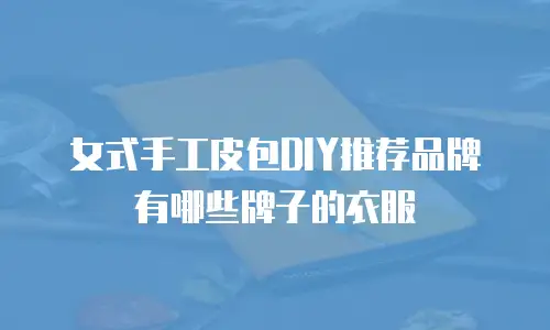 女式手工皮包DIY推荐品牌有哪些牌子的衣服