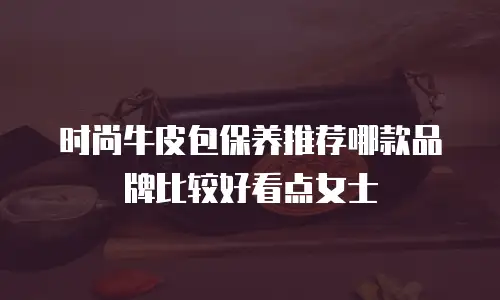时尚牛皮包保养推荐哪款品牌比较好看点女士