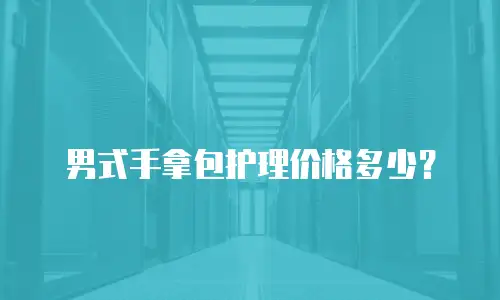 男式手拿包护理价格多少？