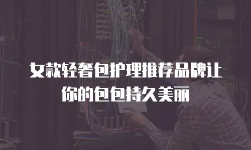  女款轻奢包护理推荐品牌让你的包包持久美丽