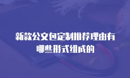新款公文包定制推荐理由有哪些形式组成的