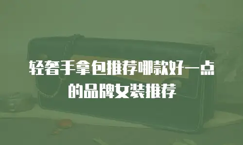 轻奢手拿包推荐哪款好一点的品牌女装推荐