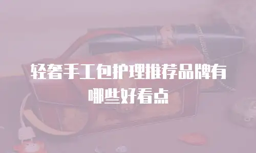 轻奢手工包护理推荐品牌有哪些好看点