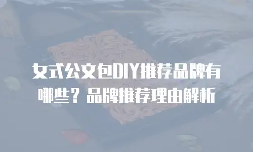 女式公文包DIY推荐品牌有哪些？品牌推荐理由解析