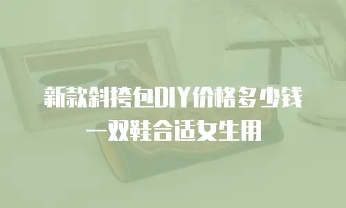 新款斜挎包DIY价格多少钱一双鞋合适女生用