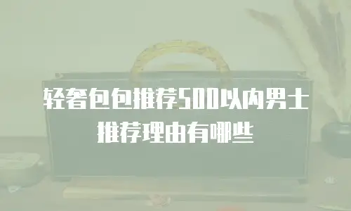 轻奢包包推荐500以内男士推荐理由有哪些