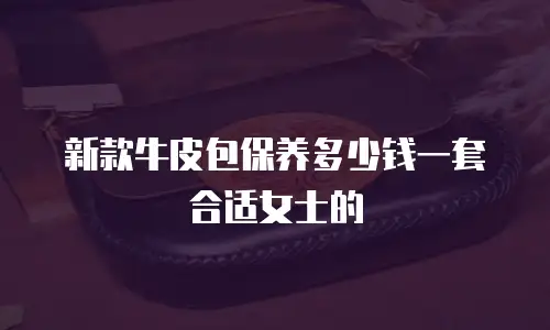 新款牛皮包保养多少钱一套合适女士的