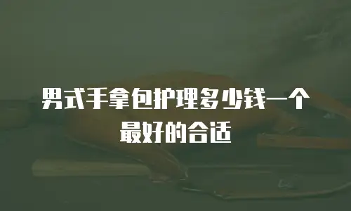 男式手拿包护理多少钱一个最好的合适