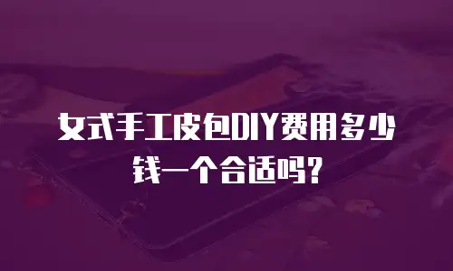 女式手工皮包DIY费用多少钱一个合适吗？