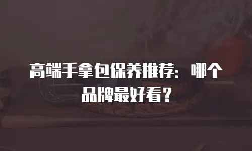 高端手拿包保养推荐：哪个品牌最好看？