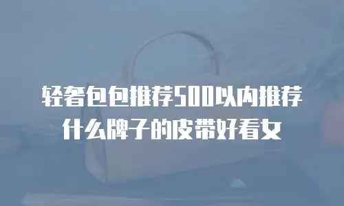 轻奢包包推荐500以内推荐什么牌子的皮带好看女