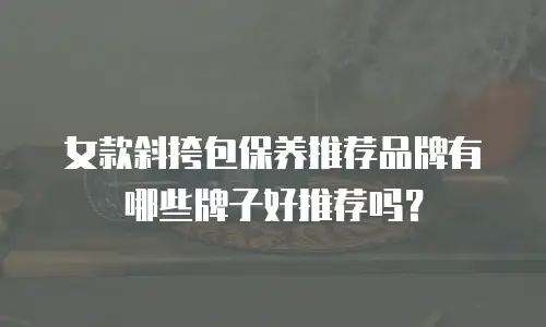 女款斜挎包保养推荐品牌有哪些牌子好推荐吗？