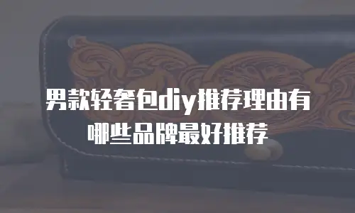 男款轻奢包diy推荐理由有哪些品牌最好推荐