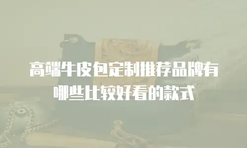 高端牛皮包定制推荐品牌有哪些比较好看的款式