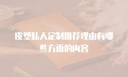 皮塑私人定制推荐理由有哪些方面的内容