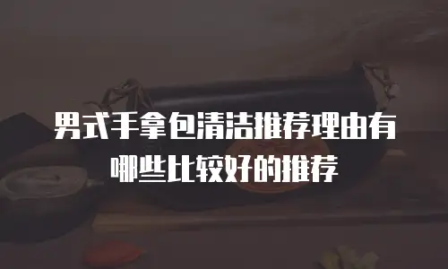 男式手拿包清洁推荐理由有哪些比较好的推荐