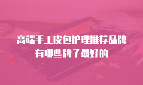 高端手工皮包护理推荐品牌有哪些牌子最好的