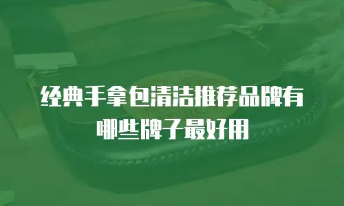 经典手拿包清洁推荐品牌有哪些牌子最好用