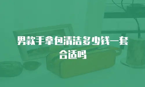 男款手拿包清洁多少钱一套合适吗