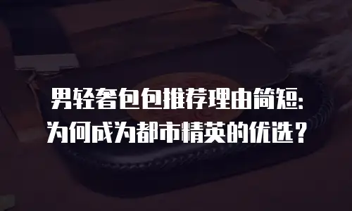 男轻奢包包推荐理由简短：为何成为都市精英的优选？